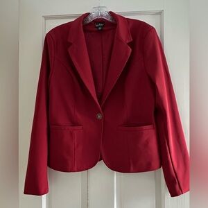 Nicole Miller Red Women's Blazer